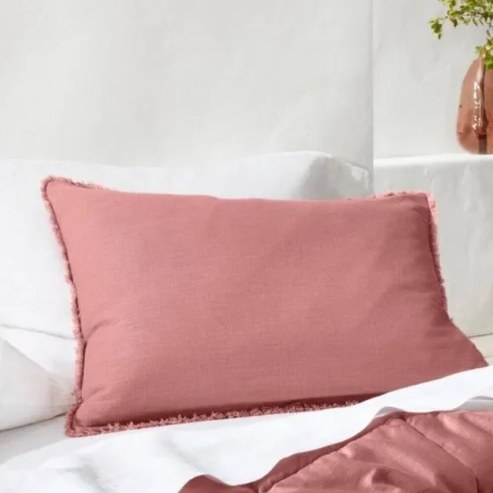 2 Casaluna Linen Blend Standard Sham